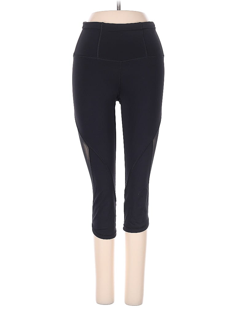 Pre-owned Lululemon Athletica Active Pants In Black