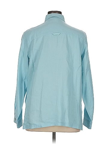 Sigrid Olsen Long Sleeve Button-Down Shirt (view 2)