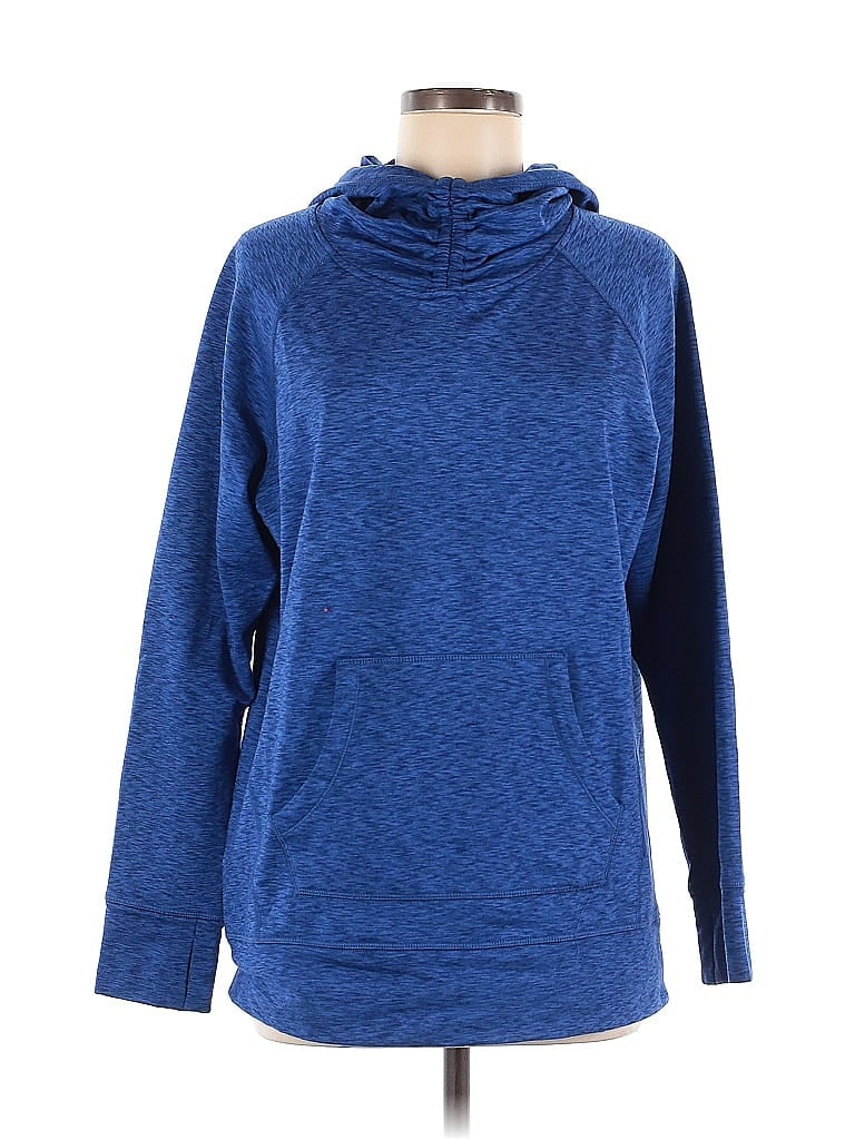 Pre-owned Marc New York Andrew Marc Pullover Hoodie In Blue