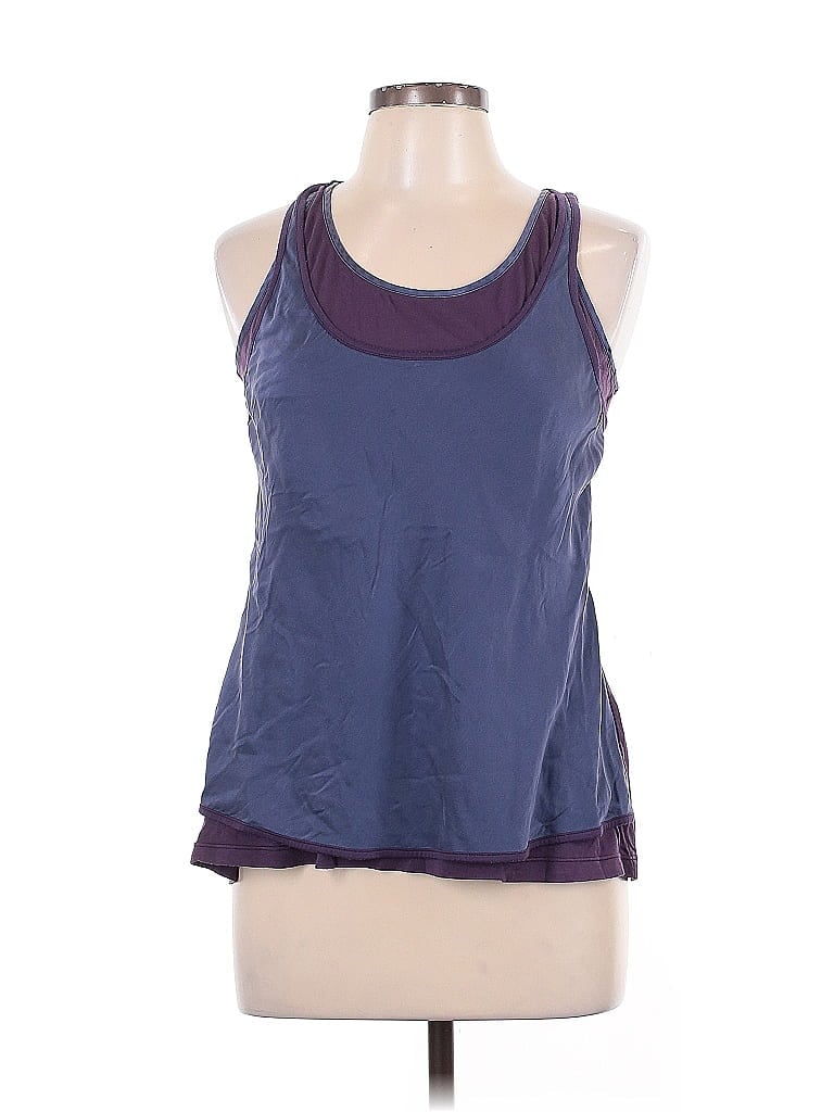 Pre-owned Ann Taylor Loft Active Tank Top In Purple