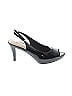 AUBREY LYNN Black Heels Size 8 1/2 - photo 1