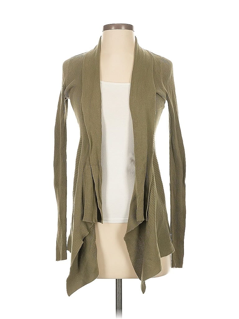 Pre-owned Cotton By Autumn Cashmere Cardigan Sweater In Brown