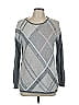 Barbour Argyle Gray Pullover Sweater Size 10 - photo 1