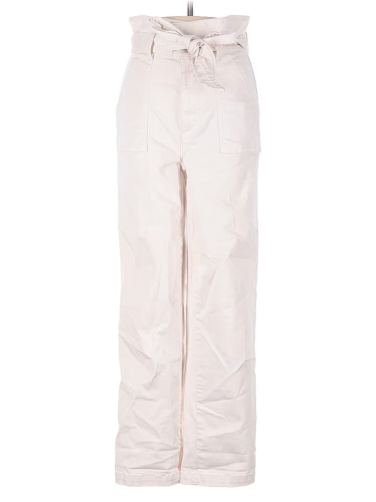 Pre-owned Alice And Olivia Casual Pants In White