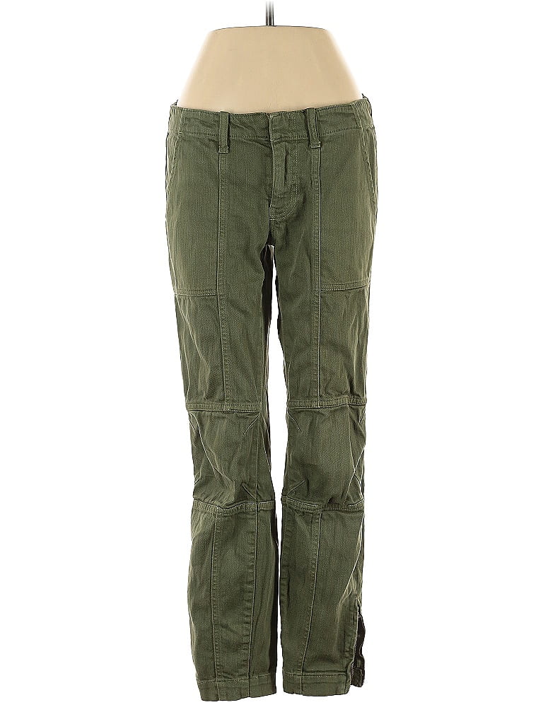 Nili Lotan Green Casual Pants Size 0 - photo 1