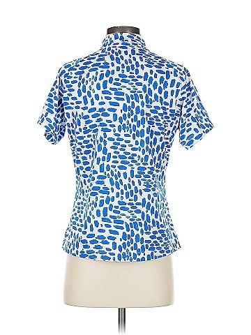 Tail Short Sleeve Blouse (view 2)
