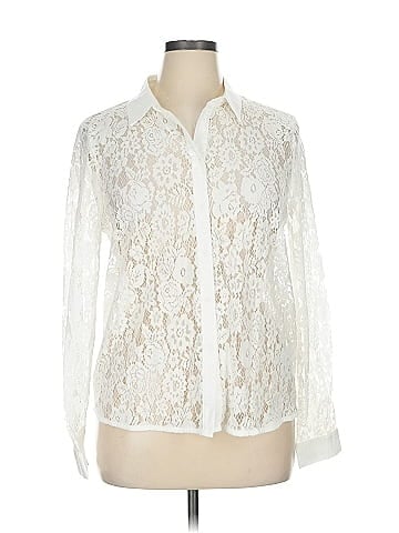 Saks Fifth Avenue Long Sleeve Blouse (view 1)