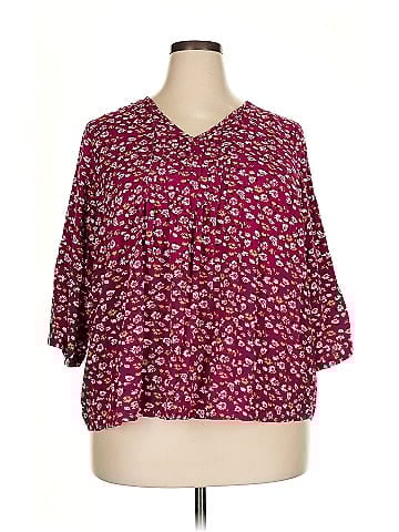 Fun2Fun 3/4 Sleeve Blouse (view 1)