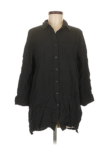 Sheshow 3/4 Sleeve Button-Down Shirt (view 1)
