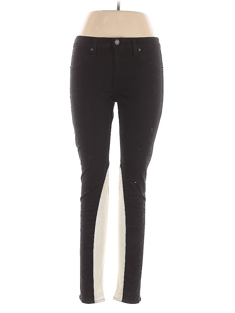 Rag & Bone/JEAN Color Block Black Jeggings Size 30 waist - photo 1