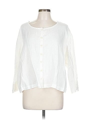 Flax 3/4 Sleeve Blouse (view 1)