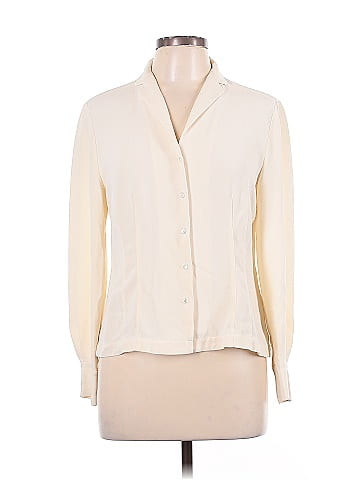Talbots Long Sleeve Silk Top (view 1)