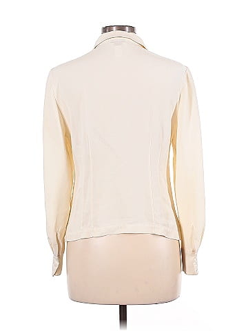 Talbots Long Sleeve Silk Top (view 2)