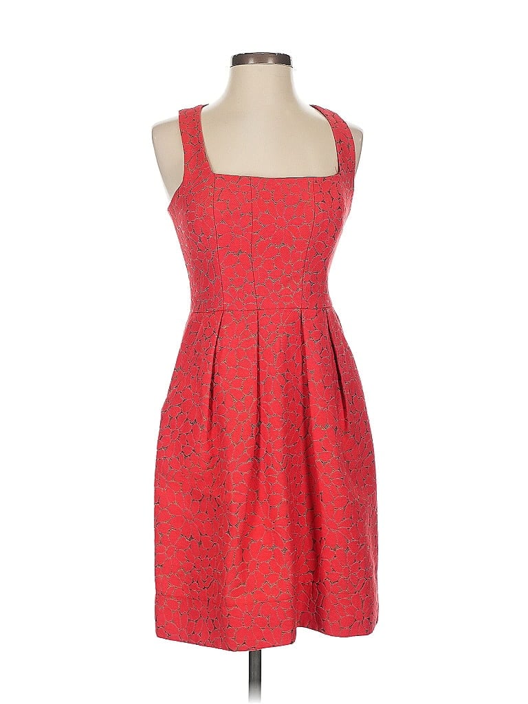 Pre-owned Shoshanna Cocktail Dress In Red