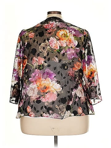 Alex Evenings 3/4 Sleeve Blouse (view 2)