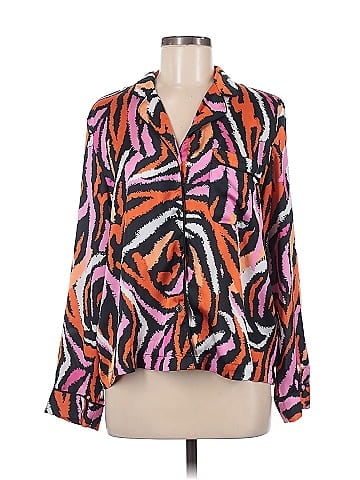Diane von Furstenberg Long Sleeve Blouse (view 1)