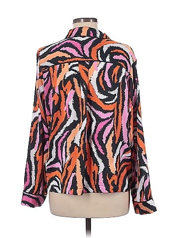 Diane von Furstenberg Long Sleeve Blouse (view 2)
