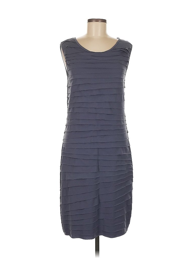 Pre-owned Lauren Vidal Casual Dress In Gray