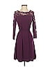 Ivanka Trump Burgundy Purple Cocktail Dress Size L (estimated) - photo 1