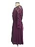 Ivanka Trump Burgundy Purple Cocktail Dress Size L (estimated) - photo 5