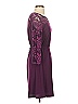 Ivanka Trump Burgundy Purple Cocktail Dress Size L (estimated) - photo 4