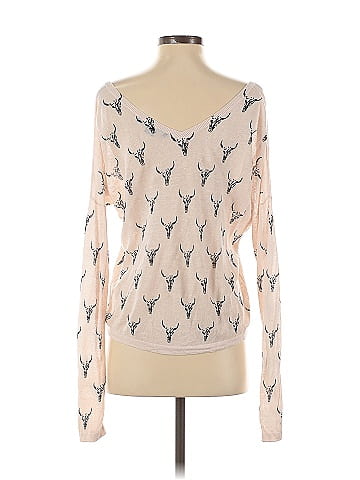 Skull Cashmere Pullover Sweater (view 2)