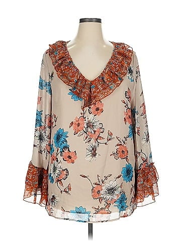 Suzanne Betro 3/4 Sleeve Blouse (view 1)