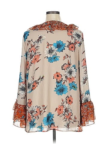 Suzanne Betro 3/4 Sleeve Blouse (view 2)