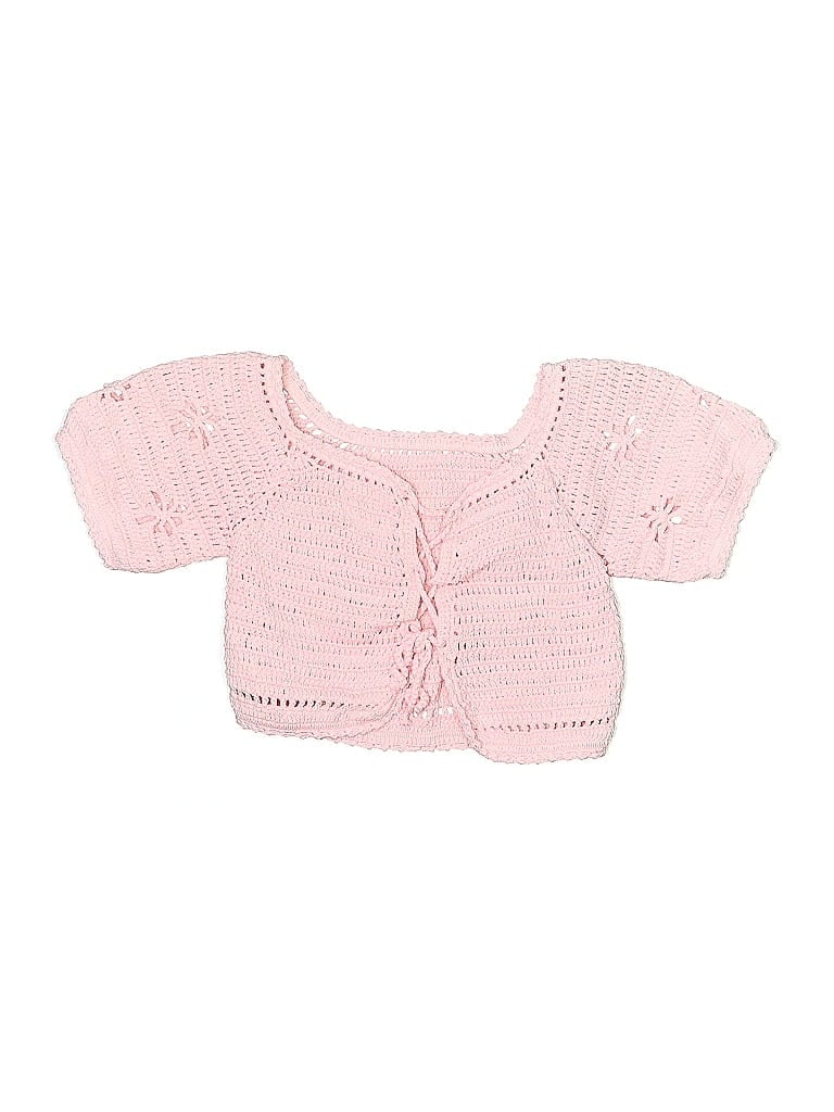 Pre-owned Assorted Brands Kids' Shrug In Pink