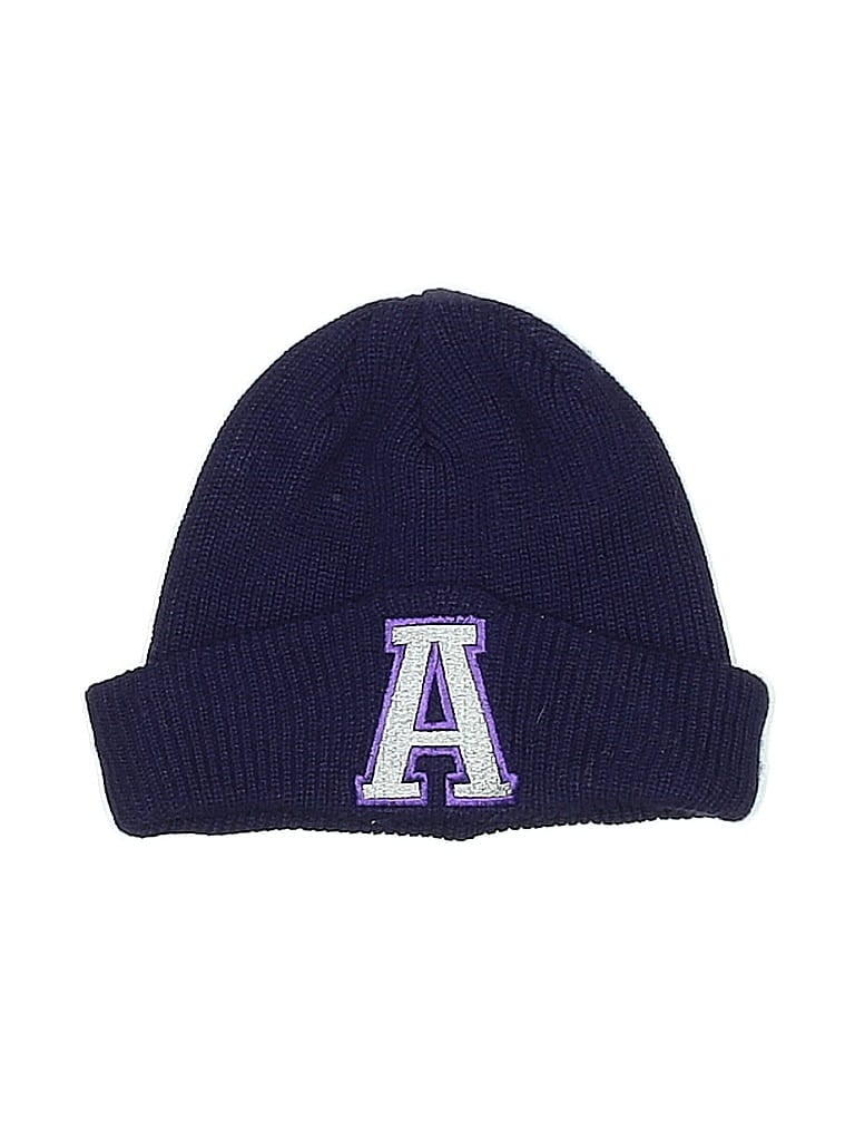 Pre-owned Unbranded Beanie Hat In Purple