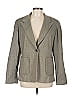 Express 100% Cotton Chevron-herringbone Gray Blazer Size 11 - 12 - photo 1