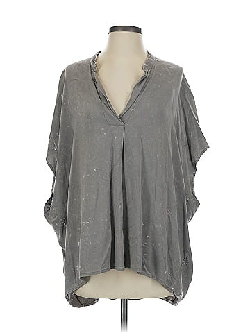 Easel 3/4 Sleeve Blouse (view 1)