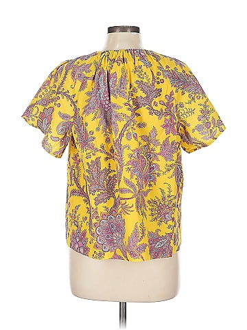 J.Crew Collection Short Sleeve Blouse (view 2)