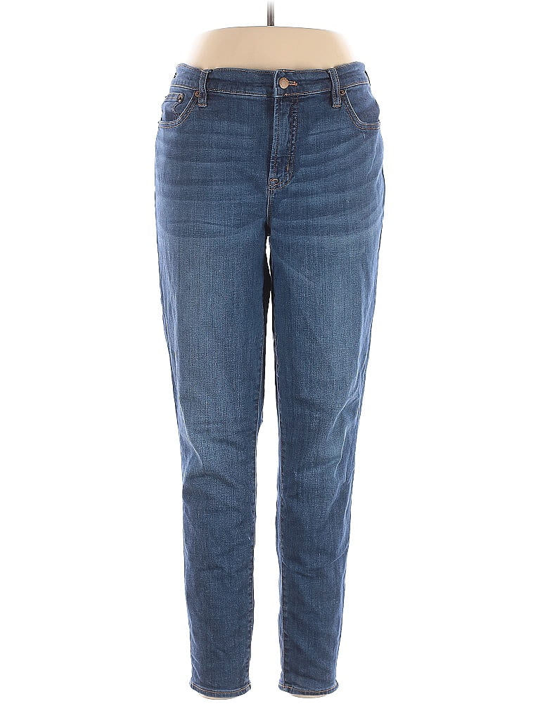 Pre-owned J.crew Factory Store Jeans In Blue