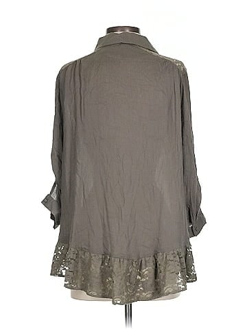Jodifl 3/4 Sleeve Button-Down Shirt (view 2)