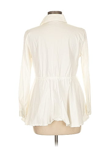 MADE IN ITALY Long Sleeve Blouse (view 2)