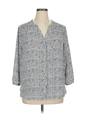 NYDJ 3/4 Sleeve Blouse (view 1)