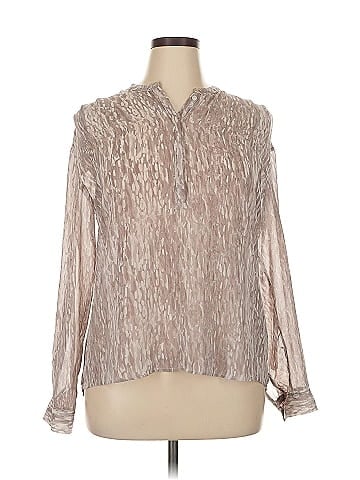 a.n.a. A New Approach Long Sleeve Blouse (view 1)