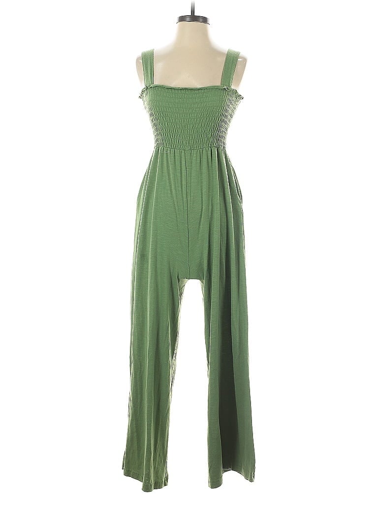 Pre-owned Roxy Jumpsuit In Green
