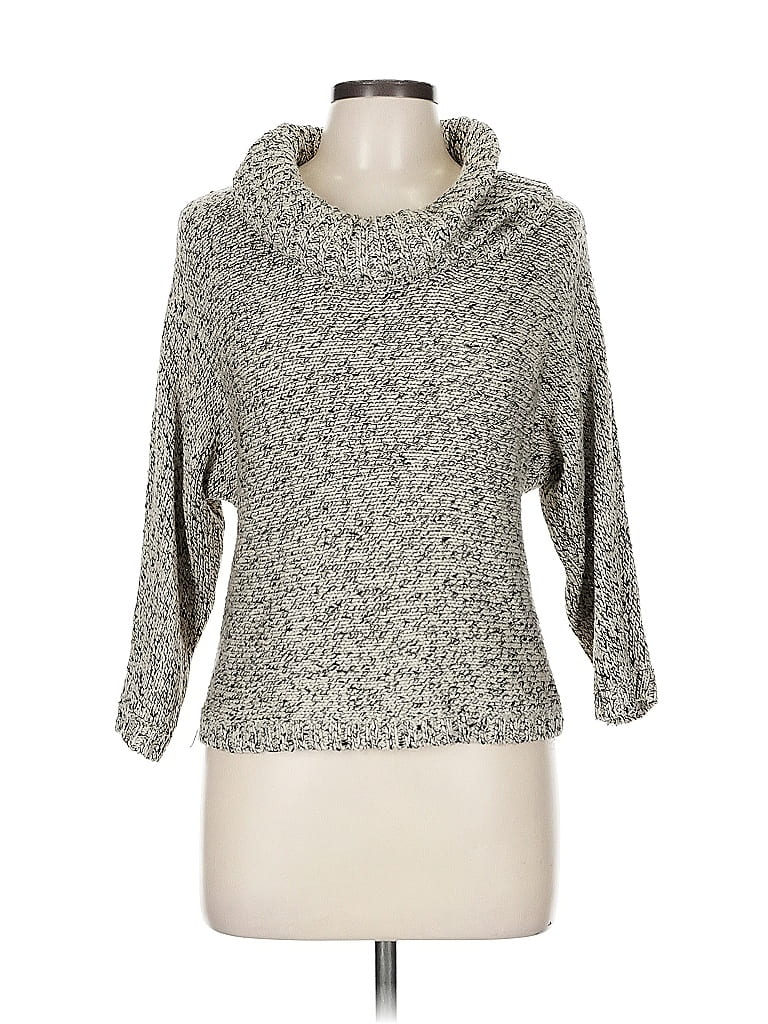 Pre-owned Inc International Concepts Turtleneck Sweater In Gray