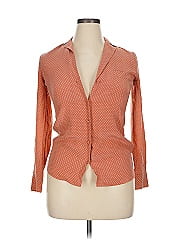 Sézane Long Sleeve Silk Top