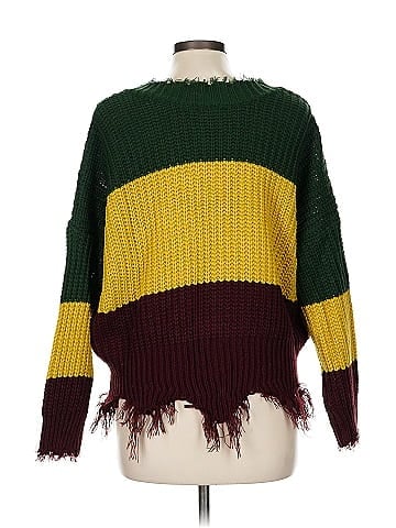 Main Strip Pullover Sweater (view 2)