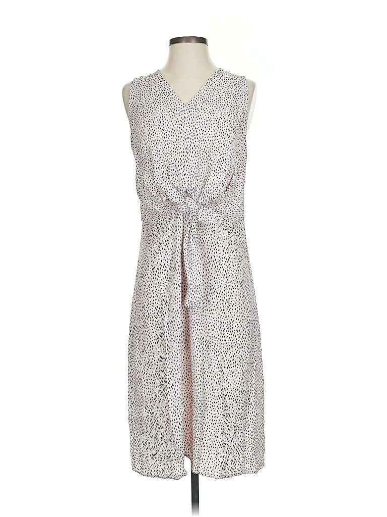Chelsea28 100% Viscose Tweed Gray Casual Dress Size S - photo 1