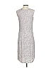 Chelsea28 100% Viscose Tweed Gray Casual Dress Size S - photo 2