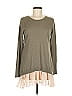 LOGO by Lori Goldstein Tan Pullover Sweater Size M - photo 1