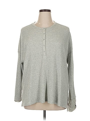 OFFLINE by Aerie Long Sleeve Henley (view 1)