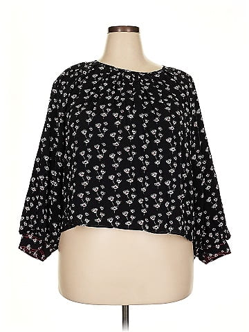 Tanya Taylor 3/4 Sleeve Silk Top (view 1)