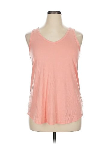 a.n.a. A New Approach Sleeveless T-Shirt (view 1)