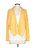 G by Giuliana Rancic 100% Polyester Yellow Cardigan Size L - photo 1