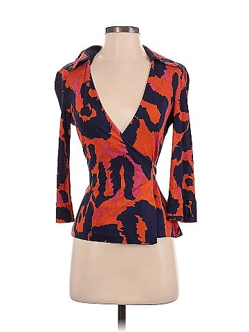 Diane von Furstenberg 3/4 Sleeve Top (view 1)